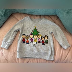 LIKE NEW! Toddler Peanuts Printed Pullover Sweatshirt; Sz. 2T